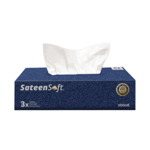 Sateen Vogue Wipes Blue Box
