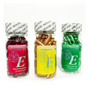 Vitamin E Capsules Jar